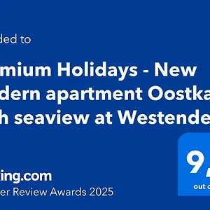 Premium Holidays - New Modern Oostkant With Seaview At Westende Middelkerke